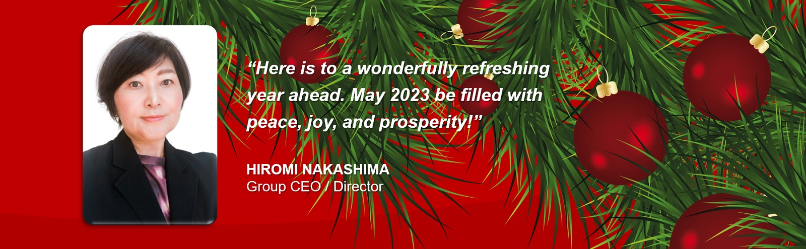 CEO New Year's Message 2023