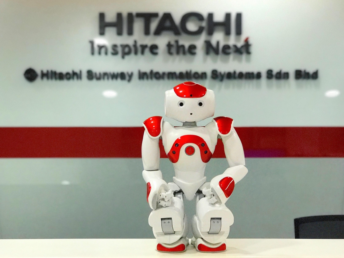 NAO Robot Visit to Hitachi Sunway HQ