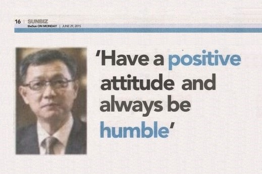 Success: The Insight Story by The Sun Daily - Featuring Mr Cheah Kok Hoong