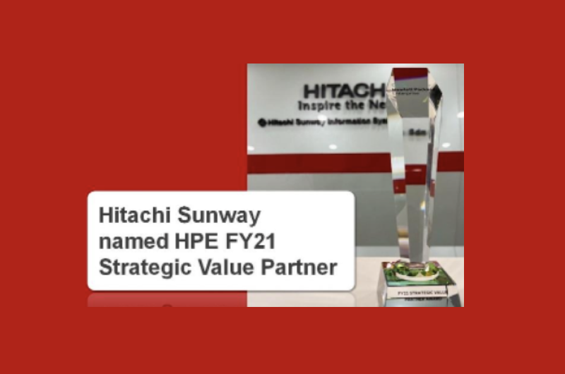 Hitachi Sunway named HPE FY21 Strategic Value Partner