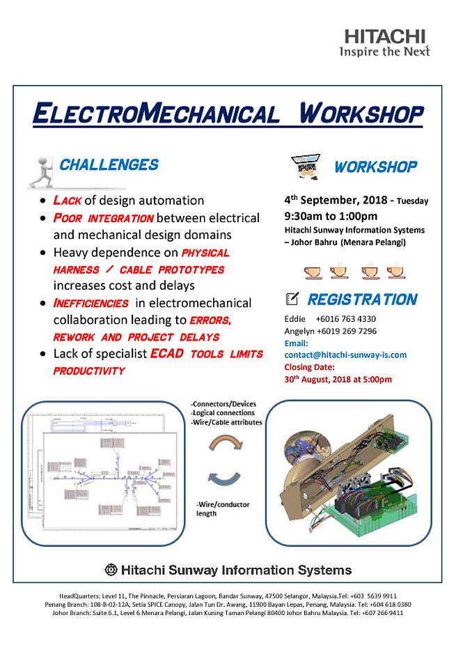 ElectroMechanical Workshop - Johor Bahru