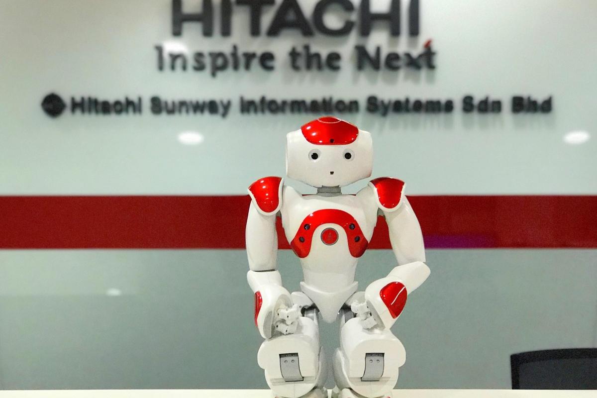 NAO Robot Visit to Hitachi Sunway HQ
