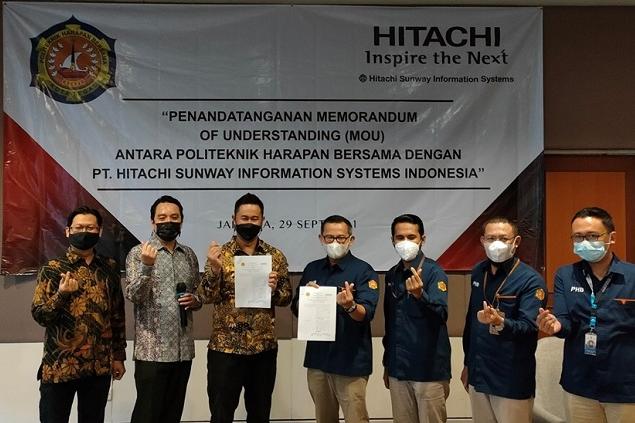 Hitachi Sunway Indonesia signs MOU with Politeknik Harapan Bersama