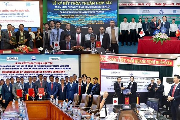 Hitachi Systems Vietnam Signed MOU with Leading Vietnam Universities to Establish Digital Industrial Laboratory